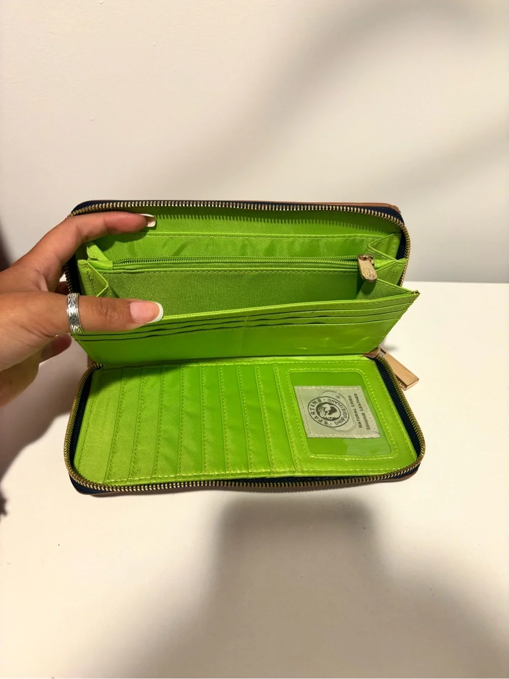 💕Spartina Canvas Paisley Zip Wallet💕
